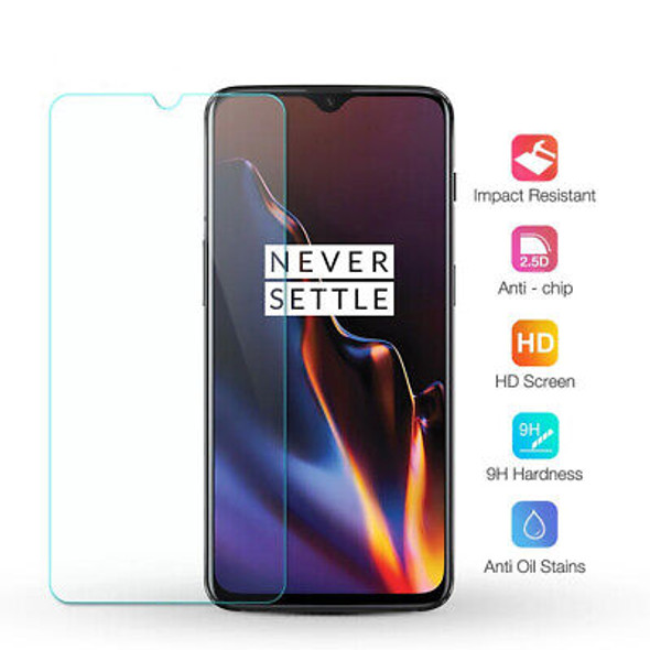 For Oneplus 7T 2.5D 9H Flat Tempered Glass Screen Protector