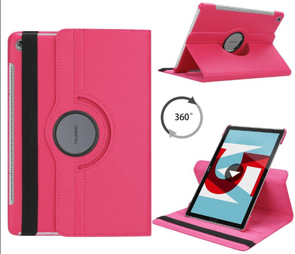 360 Rotating Leather Case Cover for Huawei MediaPad Models