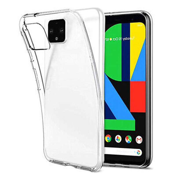 For Google Pixel 5 Case Cover Slim Transparent Silicone Clear Gel For Google Pixel 5 Case Cover Slim Transparent Silicone Clear Gel