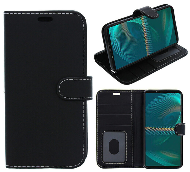 For Sony Xperia 10 III Lite Case, Cover, Flip Book, Wallet, Folio, Leather /Gel For Sony Xperia 10 III Lite Case, Cover, Flip Book, Wallet, Folio, Leather /Gel