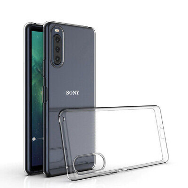 For Sony Xperia 10 III Lite Case Cover Slim Transparent Silicone Clear Gel For Sony Xperia 10 III Lite Case Cover Slim Transparent Silicone Clear Gel