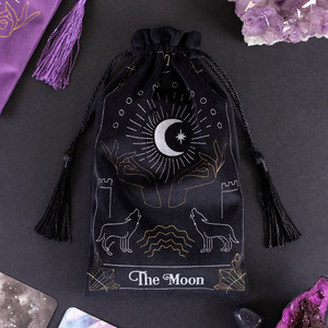 TAROT MOON CARD DRAWSTRING TAROT MOON CARD DRAWSTRING