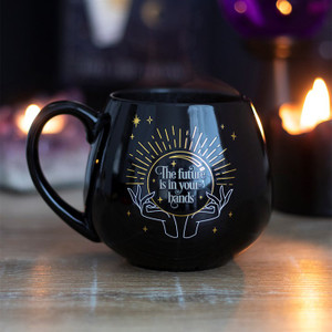 BLACK FORTUNE TELLER MUG BLACK FORTUNE TELLER MUG