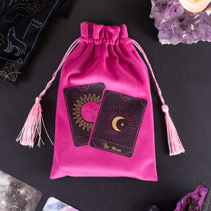 TAROT CARDS DRAWSTRING POUCH TAROT CARDS DRAWSTRING POUCH