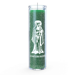Prayer Candle 7 Day-Other / Santa Muerte -Green Prayer Candle 7 Day-Other / Santa Muerte -Green
