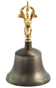 Tibetan Bell Plain Antiqe Finish Tibetan Bell Plain Antiqe Finish