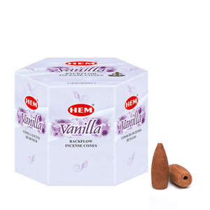 HEM BACKFLOW 40 Cones- VANILLA HEM BACKFLOW 40 Cones- VANILLA