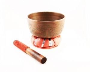 Metal Tibetan Singing Bowl 5"D Metal Tibetan Singing Bowl 5"D