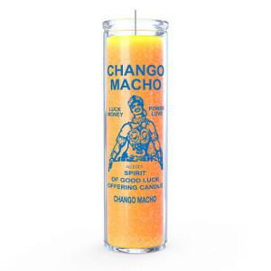 Prayer Candle 7 Day-Other / Orisha Chango-Gold Prayer Candle 7 Day-Other / Orisha Chango-Gold