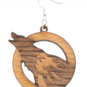 Howling Wolf Earrings Howling Wolf Earrings