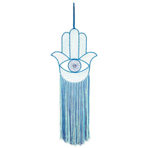Turquoise Hamsa Dreamcatcher Turquoise Hamsa Dreamcatcher