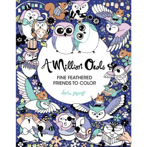 A Million Owls Coloring Book A Million Owls Coloring Book