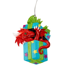 DRAGON IN GIFT ORNAMENT DRAGON IN GIFT ORNAMENT