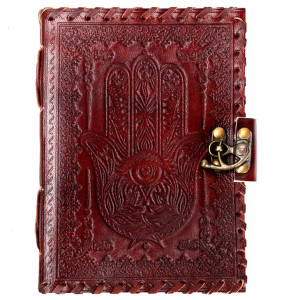 Hamsa Leather Journal Hamsa Leather Journal