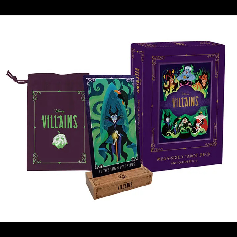 Mega-Sized Tarot: Disney Villains Tarot Deck and Guide