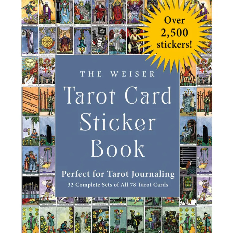 The Weiser Tarot Card Sticker Book: Over 2,500 Stickers