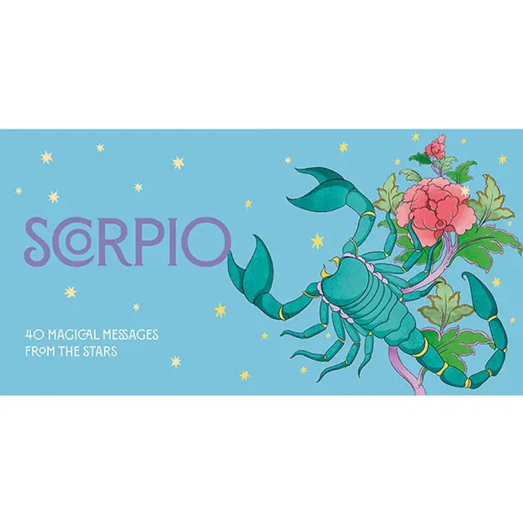 Scorpio Pocket Zodiac Cards: 40 Magical Messages