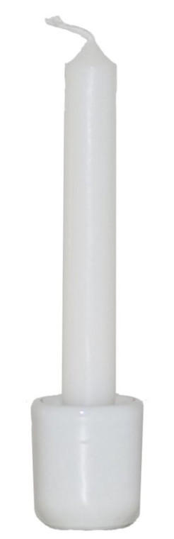 Chime Candle 6" - White