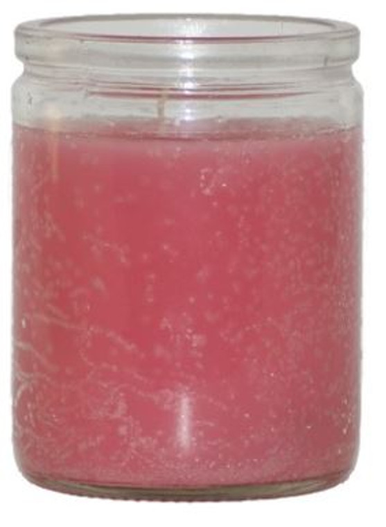 Candle - 50 Hour 3" Plain- Pink