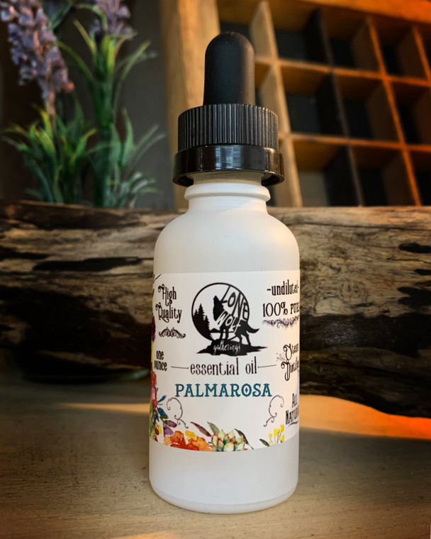 Palmarosa - 1 oz (30ml) Essential Oil