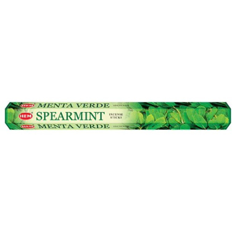 HEM Incense Sticks - 20 Sticks Per Box - Spearmint