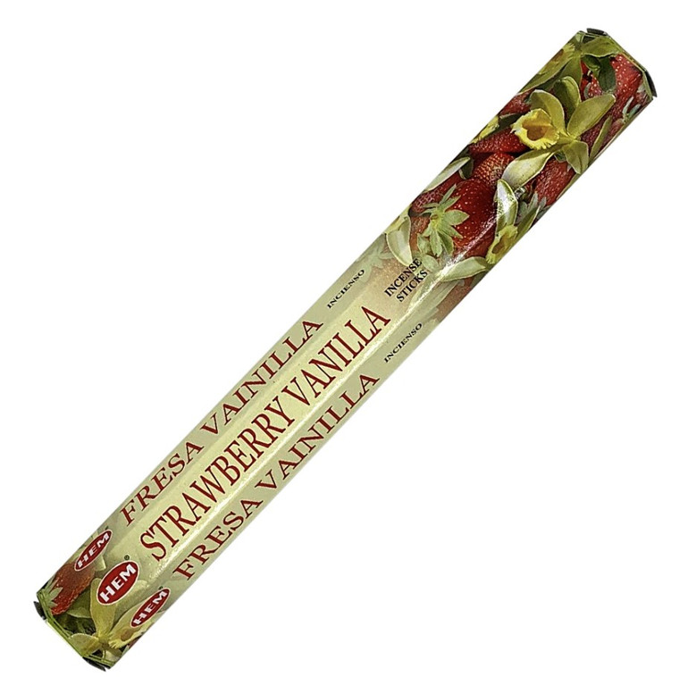 HEM Incense Sticks - 20 Sticks Per Box - Strawberry Vanilla