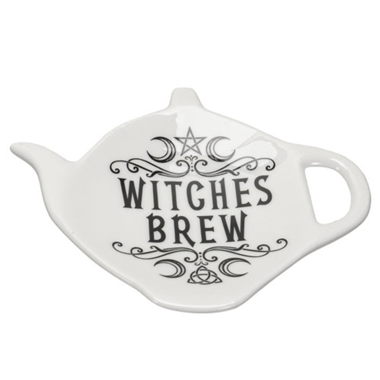 WITCHES BREW TEA SPOON REST