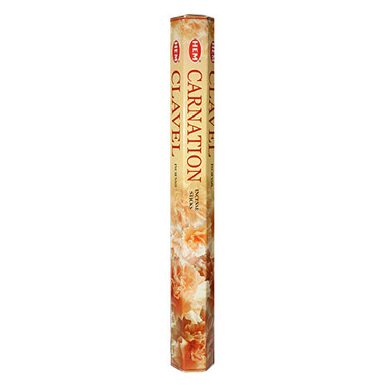 HEM Incense Sticks - 20 Sticks Per Box - Carnation