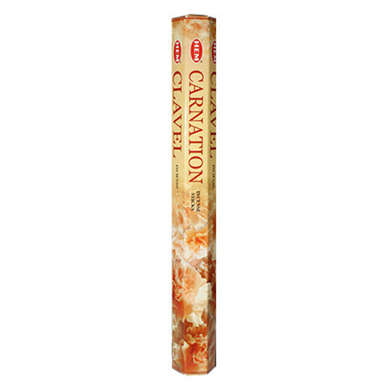 HEM Incense Sticks - 20 Sticks Per Box - Carnation