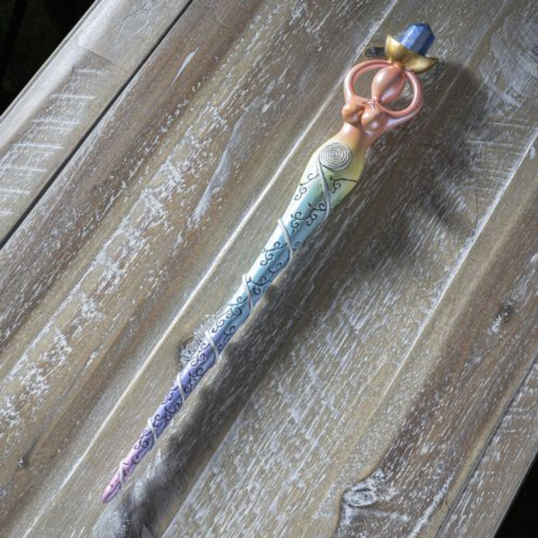 SPIRAL GODDESS MYSTICAL WAND