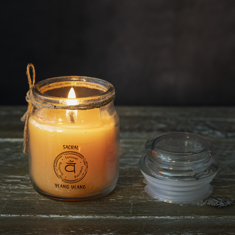 SACRAL CHAKRA SCENTED CANDLE