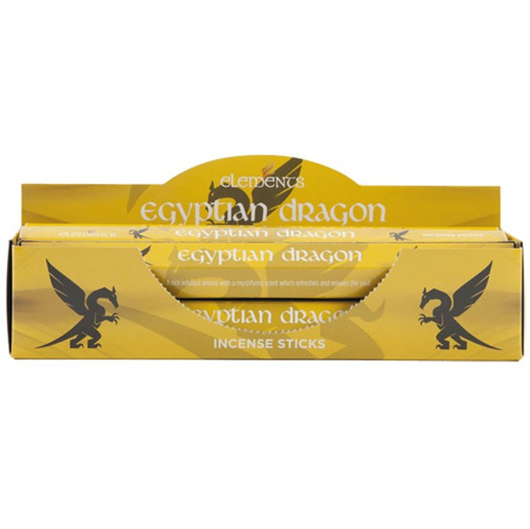 Elements: Incense Sticks 20 Count - Egyptian Dragon