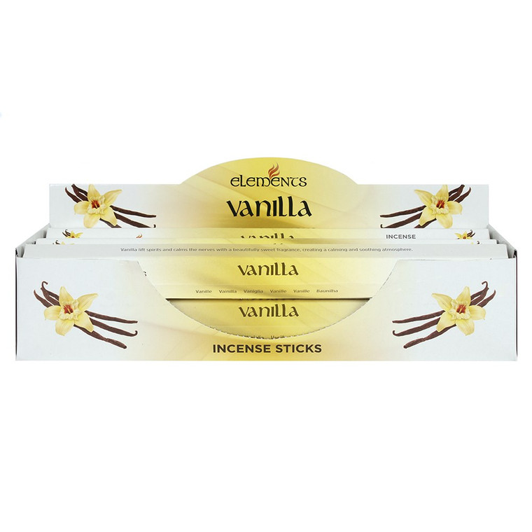 Elements: Incense Sticks 20 Count - Vanilla