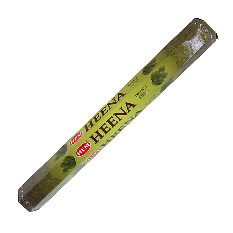 HEM Incense Sticks - 20 Sticks Per Box - Henna