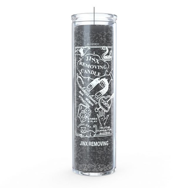 Prayer Candle 7 Day-Other / Jinx Removing - Black