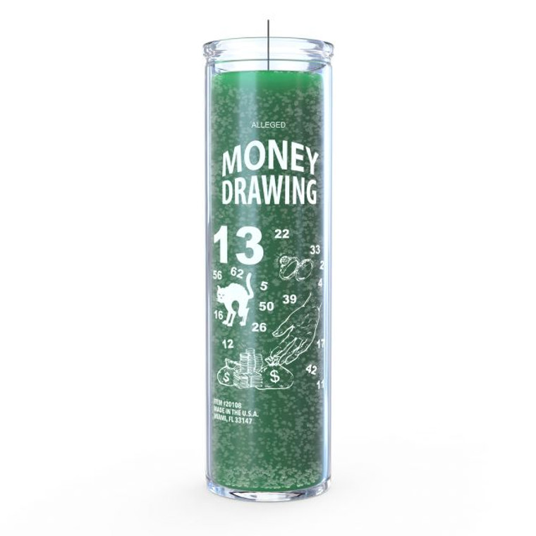 Prayer Candle 7 Day-Other / Money Drawing - Green