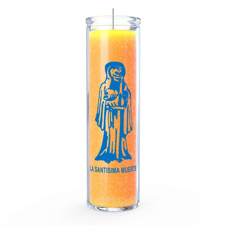 Prayer Candle 7 Day-Other / Santa Muerte - Gold