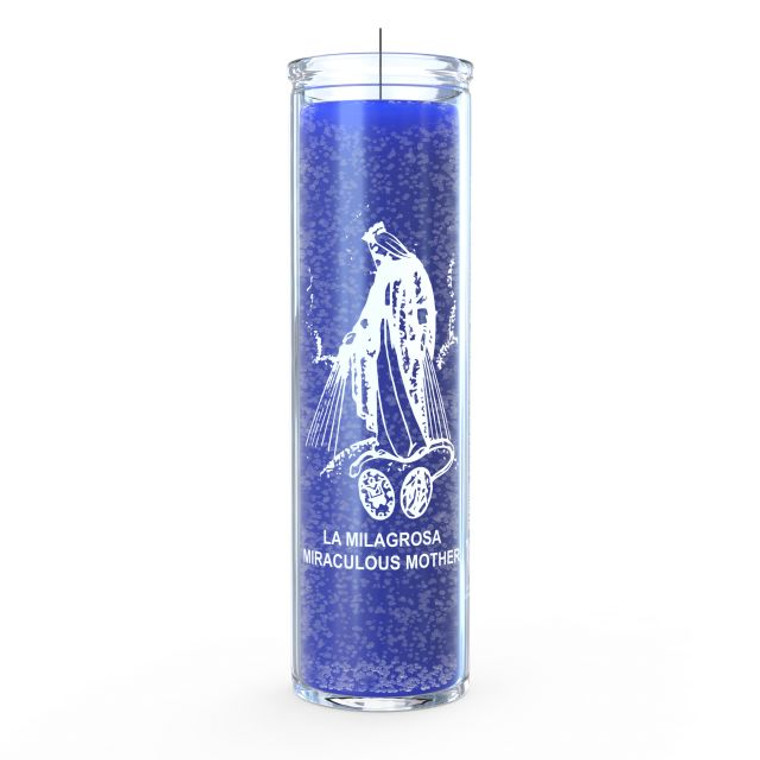 Prayer Candle 7 Day-Other /Miraculous Mother- Blue