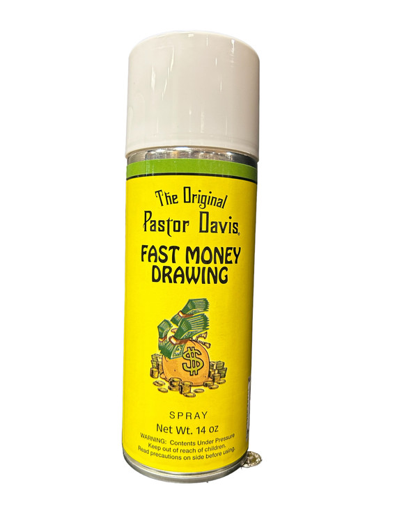 The Original Pastor Davis- FAST MONEY DRAWING- Spray 14oz