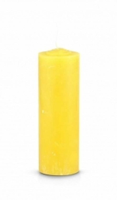 Pull Out / Refill Candle 2.5" x 7.5" - Yellow