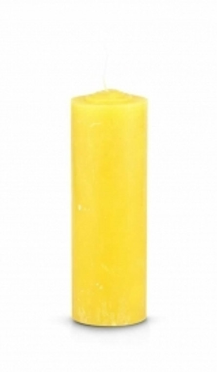 Pull Out / Refill Candle 2.5" x 7.5" - Yellow