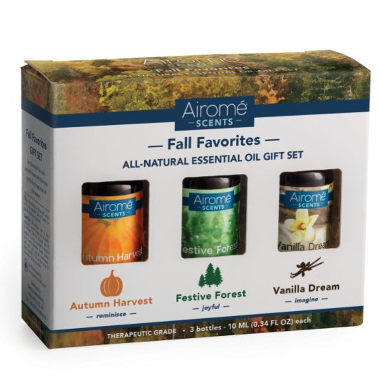 Airome Essential Oil Gift Set - Fall Favorites