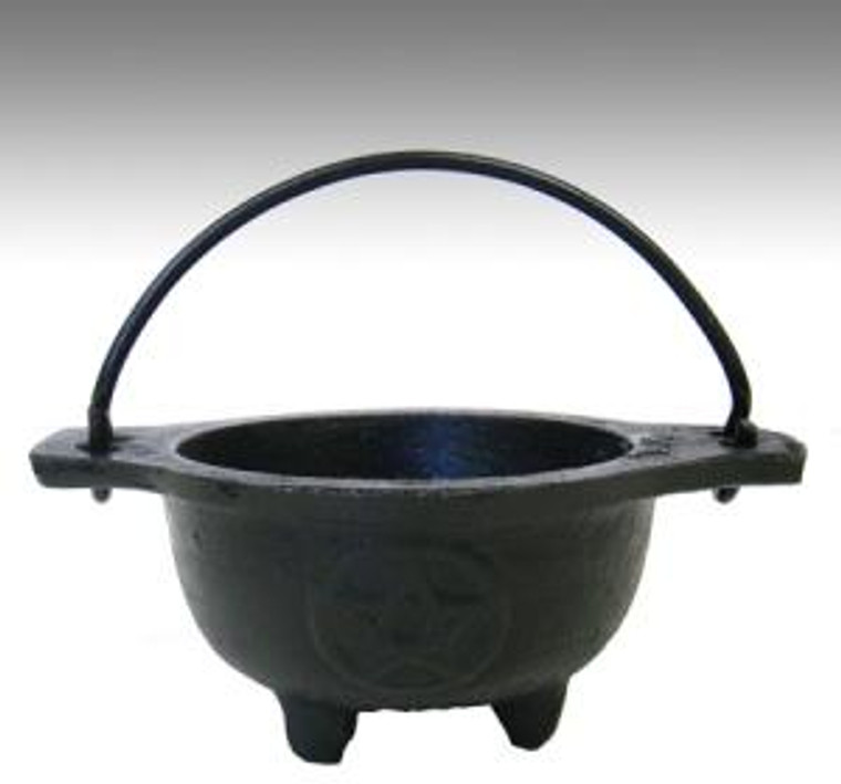 Cast Iron Cauldron with Handle