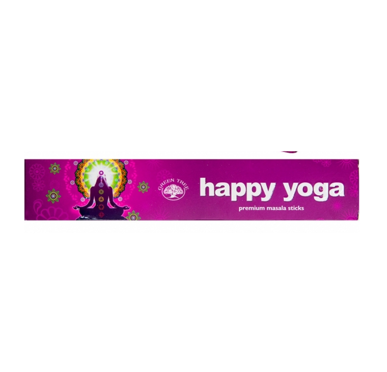 Green Tree Incense Sticks 15 Grams - Happy Yoga