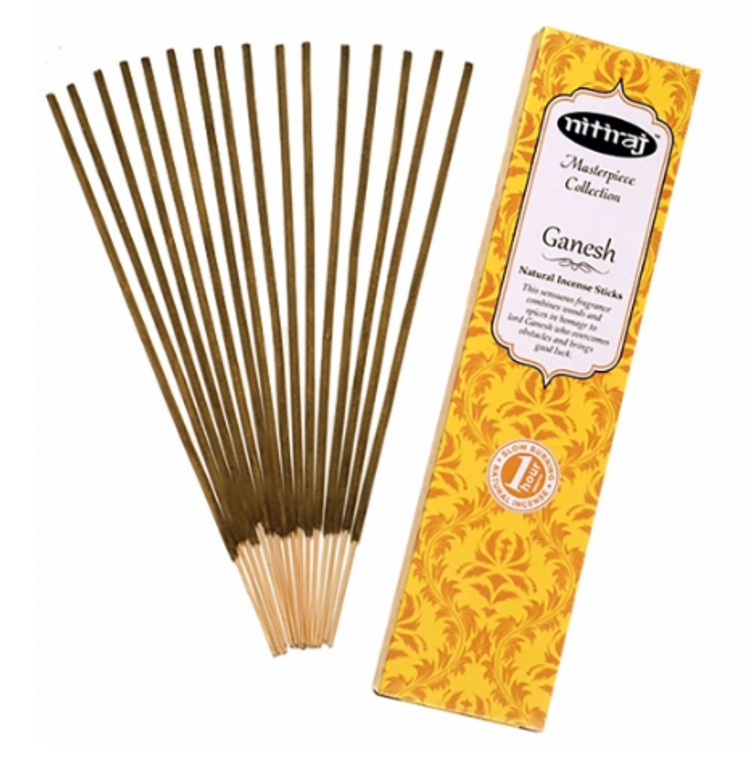 Nitiraj Masterpiece Incense Sticks 25 Grams- Ganesh