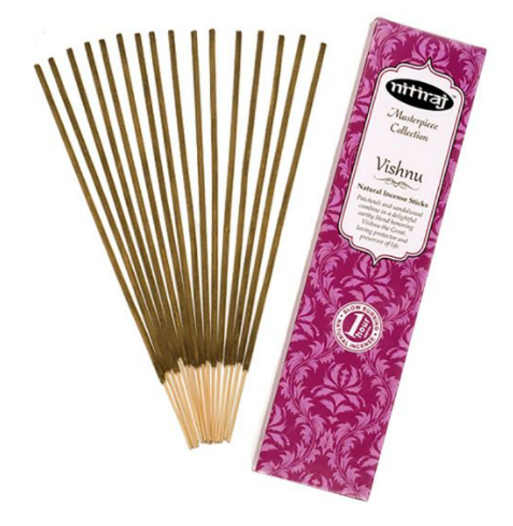 Nitiraj Masterpiece Incense Sticks 25 Grams- Vishnu