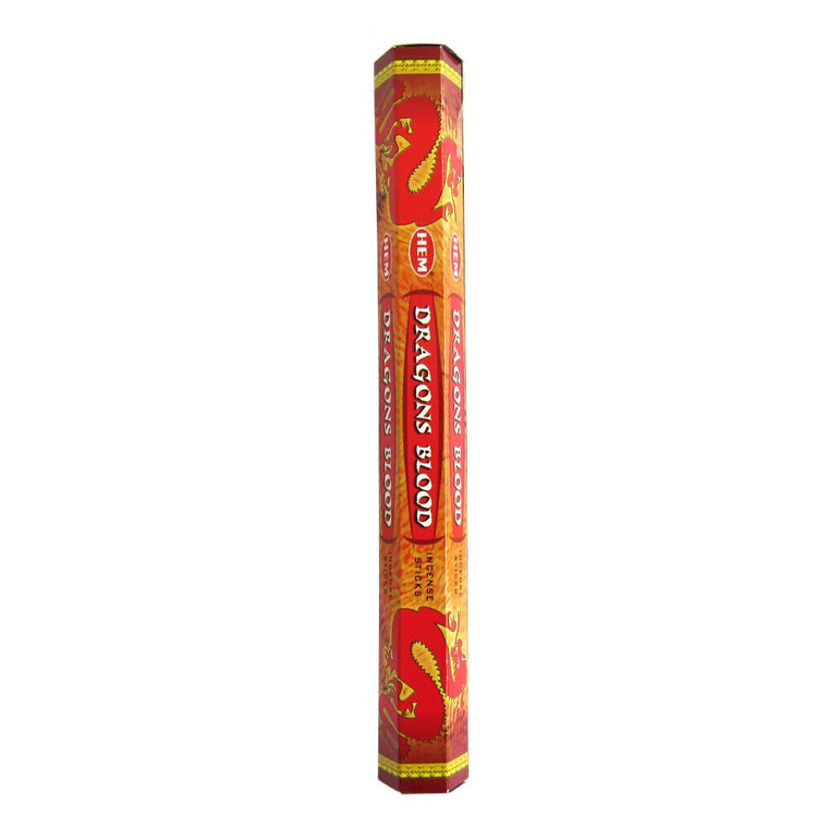 Hem Jumbo Incense Sticks 16" 10 Sticks per Box- Dragons Blood Red