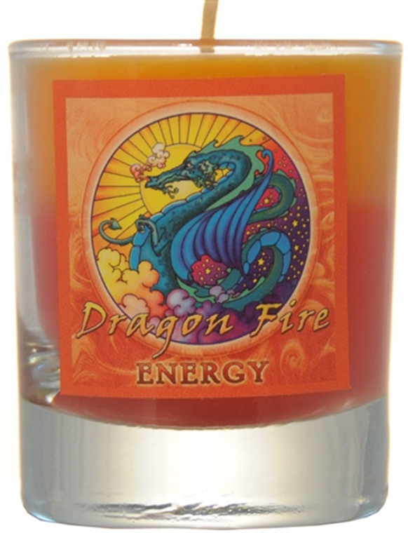 Crystal Journey Soy Filled Mandala Votive - Energy