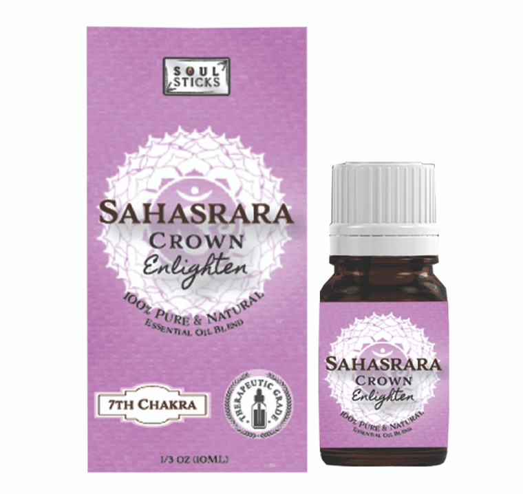 Soul Sticks Essential Oil Chakra Blends 10ml - Crown