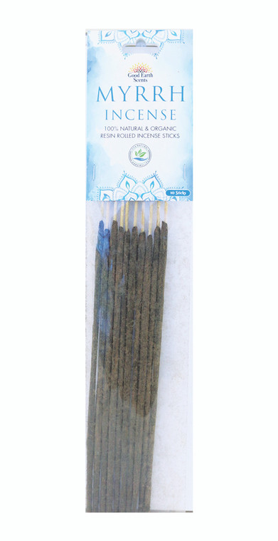 Good Earth Scents Resin Rolled Incense Sticks - Myrrh